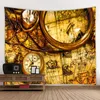 Tapisseries vintage navire de pirate tapisserie décoration maison pending art fond de cilmols salon peinture murale