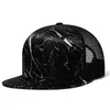 Ball Caps Projekt mody Mesh Baseball Cap Men Summer Trucker Hat Hip Hop Bone Snapback Cap Women Black White Oddychanie Hats J240425