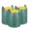 Zakken tuinzak grote capaciteit opbergtas herbruikbare bladzak lichte vuilnisbak kan opvouwbare tuinafvalafval verzameling container