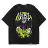 Herr t-shirts nya Ghost Band T-shirt kvinnor överdimensionerade mode coola london sångare fans esse sommar kort ärm tryck rock vanlig svart teesl2425