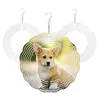 Decorative Figurines 10 Inch Sublimation Wind Spinner Blanks 3D Spinners Hanging For Indoor Outdoor Garden Decoration