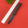 KS 2038 Pocket Folding Knife D2 Steel Aluminium and Carbon Fiber Handtag Outdoor Hunting Bailout Tactical Knife Reversible Clip