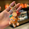 Cartoon Avocado Orange Lemon Keychain Pendant Fruit Family Cute Doll Fashion Bag Pendant Wholesale