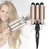 Curling Irons 3 rurka Curling Żelazo 25 32 mm fala Curler Typ Three Barrel Curling Hair Hair Equipment Q240425