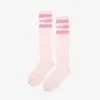 Springsummer Golf Socks Sports Womens Sports Leisure Socks Meias que absorvem suor 240418