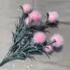 Dekorative Blumen 1PCS 7 Löwenzahnball Künstliche Blume Blume Einzelmöbel Wohnzimmer Dekoration POGROGRAFIE SIMULATION