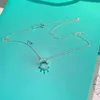 Tiffanyjewelry lüks tiffanyjewelry kolye kolyeler kadın tasarımcı mücevher moda sokak klasik bayanlar taç kolye tatil hediyeleri 319