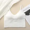 Camisoles Tanques de sous-vêtements sportifs sexy pour femmes BRA BRA BRA INTER ANTI-Exposition Sling Cup fixe intégré