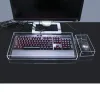 Myszy Keyboard Cover Cover Plastikowe akryl Nowy pojemność dla mechanicznej klawiatury gier 104 Klucze Ochrona myszy przezroczystą pokrywę