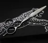 مقصات الشعر Jaguar Professional Barber Hair Scissors 5.5/6.0/6.5 9Cr 62HRC Hardness Cutting/Roping Silver Shears with Case Q240425