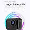 Kameras V8 Mini Action Camera 4K 60fps 1.54inch IPS Bildschirm Bildschirm Waterdes Sportkamera Drive Recorder Action Cam Photography Kameras