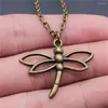 Pendant Necklaces 1pcs Dragonfly Choker Neck Findings Accessories For Jewelry You Chain Length 43 5cm