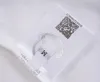 Logo Erkek Tasarımcı T-Shirts Kadın Moda Nakış Rozeti İş Katı Polo Gömlekler Calssik Göğüs Mektup Tişörtleri Tees Us Boyut