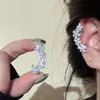 Charm 1 stcs zirkon ster bloem clip oorbellen voor vrouwen meisje mode eenvoudig kristal zonder piercing oor cuff sieraden Bijoux