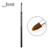 Escovas de maquiagem Jessup Professional Lip Brush Black/Prata Cabelos sintéticos Cosméticos únicos compõem a língua pequena Lip-313