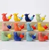 Water Bird Whistle Ceramic Clay Water Mumo Morker Whistle Kids Birds Birds Whistles Christmas Christmas Regale Regalo Casa Decorazioni artigianali BH6211369