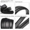 Belts 105 150 140 160 170cm large-sized mens belt PU brand fashionable automatic simple buckle black PU leather belt 3.5cm wide Q240425