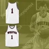 Custom Any Nom Number Mens Youth / Kids Gil 1 Wolves High School White Basketball Jersey Top cousé S-6XL