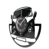 Horloges minibus horloge murale vintage en vinyle