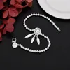Charm Bracelets Marken 925 Stempelte versilberte elegante Perlen für Frauen Modefeier Hochzeit Engagement Schmuckgeschenke