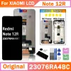 画面6.79 '' Xiaomi Redmi Note 12r LCD 23076RA4BCディスプレイタッチスクリーンパネルデジタイザーXiaomi Redmi Note 12 rフレーム