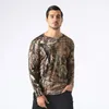 Mens Spring Long Sleeve Tactical Camouflage T-shirt Autumn Camisa Masculina Quick Dry Breathable Military Army Shirt S-3XL 240415