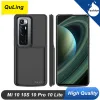 Casos para Xiaomi MI 10 10S 10 Pro 10 Case de batería Lite 6800 mAh MI10 Case de energía del banco de cargadores inteligentes para Xiaomi MI10 Batería