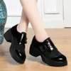 Loafers Platform 2024 New Spring Fashion British Style Girls High Heels Women Ladies Shoes