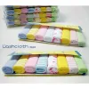 Prodotto 8pcs Set di lavandini per bambini, asciugamano per asciugamano per asciugamano di saliva organico assorbente morbido, asciugamano da bagno neonato colore casuale