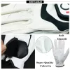 Gants 5 pcs gants de golf de golf en cuir de cabreta premium hommes