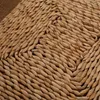 Pillow Floor No Care Required Non-slip Lightweight Natural Straw Woven Kowtow Daily Use