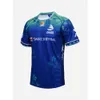 Jogging 2024nrl Fiji Home Aways Sans manches chars Olive Jersey Short Training Training Rugby