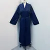 Vêtements ethniques Jupe longue Femme Abaya Dubai Commandez Pearl Plus Taille Cardigan Robe Muslim Mooter pour les femmes