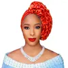 Berets African Turban Headtie pour femmes avec pierres