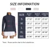 Camisas de manga longa tshirts sportswear fêmeas roupas novas em moda coreana Roupa de golfe usa ginástica feminina de ginástica camisetas esportivas