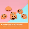 Storage Bottles 20 Pcs Trendy Jewelry Mobile Phone Case Pumpkin Stickers DIY Halloween Flatback Charms Embellishments Resin