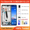 Écran d'écran 100% testé pour Xiaomi MI 11I M2012K11G Affichage de l'écran tactile Assemblage du panneau de numériseur pour l'écran tactile pour LCD Xiaomi Mi11i avec cadre