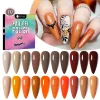 Kits Ur Sugar 10st Coffee Brown Color Nail Gel Gel Polish Set Autumn Winter Series DIY Nail Art Soak Off UV LED Semi Permanent Manicure