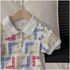 Ensembles de vêtements Baby Girls Designer Robe Kids Luxury Jupe Childrens Classic Clothes Letter Robes Drop Livrot K Maternity DHPAW