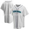 Baseball Jersey Mariners 24# Griffey 44# för fans