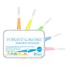 Cepillo de dientes 60pcs/caja 0.6 mm1.5 mm cepillos interdentales dientes seleccionados hilo dental hilo dental hilo dental palpilla de dientes limpiador de dientes