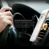 iPhone 용 Baseus 자동차 전화 홀더 스탠드 Samsung Xiaomi 360 Degress Magnetic Phone Holder Air Vent Mount 자동차 휴대 전화 홀더 스탠드