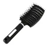 Haarborstels Pro hoofdhuid mas kam comb Hairbrush borstel nylon vrouwen natte krullende de borstel voor salon kappersstylingstylinggereedschap drop levering pr dhuey