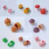 Storage Bottles 10pcs Honey Silicone Jar Mushroom Cream Jars Kawayi Dog Case Girly Christmas Gift Year Personalized