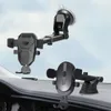 2024 Sucker Car Suptor Mount Stand GPS Telefon Soporte de celda móvil para iPhone 13 12 11 Pro Xiaomi Huawei Samsung- Para soporte de teléfonos móviles