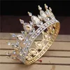 Bijoux de cheveux de mariage Crystal Vintage Royal King Tiaras and Crowns Men / Femmes Conseil de promotion Prom Diadem Ornements de cheveux Bijoux de mariage Accessoires D240425