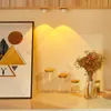 LED Cabinet Lights Sunset Lamp AAA Battery Powered Touch Stick On Wall for Kitchen Bedroom Closet