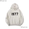 of Fear Ess Designer Mens Esse Hooded 1977 Hoodie Printed Letter Pullover Sweatshirts Fashion Classic Essentialsclothing Couples Esstenial Shorts 137