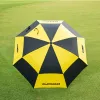 Aids Large Size 130CM Double Layer Golf Umbrellas Rain Women Men Business Sunny And Rainy Weather Fan Large umbrella