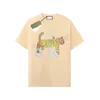 メンズデザイナーTシャツラグジュアリーブランドマンレメンズTシャツ文字プリント半袖夏のファッションシャツ男性ルースコットンカジュアルティー